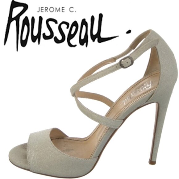 JEROME C. ROUSSEAU "Popp" Sexy Strappy Heels - Picture 1 of 15